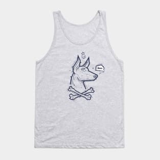 Graffiti Style Dobermann Tank Top